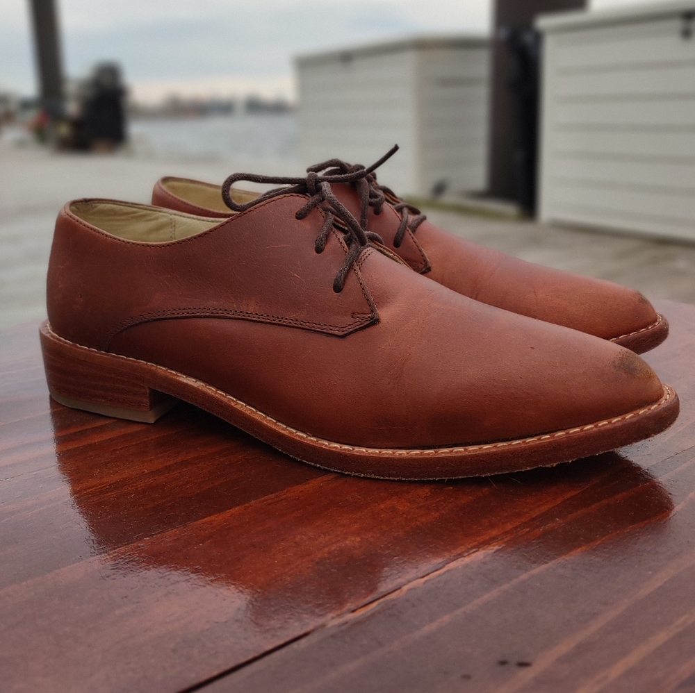 Nisolo James Oxfords in Brandy 8.5, 55% off Original